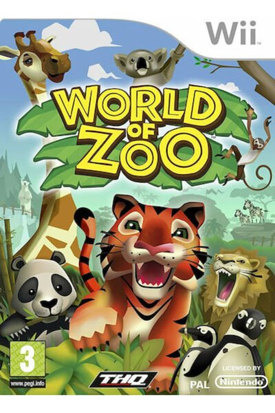 THQ Nordic World of Zoo (Nintendo) Wii Παιχνίδι (Μεταχειρισμένο)