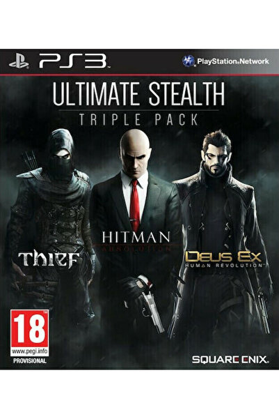 Square Enix Ltd Απόλυτο Stealth Τριπλό Πακέτο Παιχνιδιών PS3 (Μεταχειρισμένο)