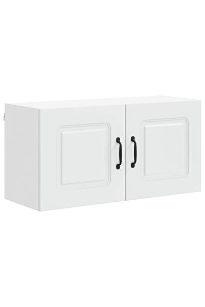 vidaxl Dulap de bucătărie Kalmar Alb 80 x 31 x 40 cm Lemn compozit