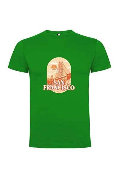 iLovePrints Golden SF Skyline Tshirt