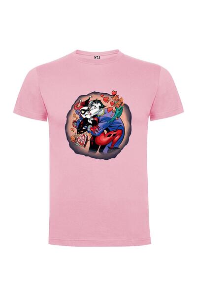 iLovePrints Animated Passion: Joker's Embrace Tshirt