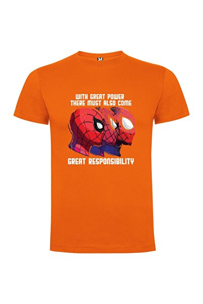 iLovePrints Spiderverse: Great Power Responsibility Tshirt