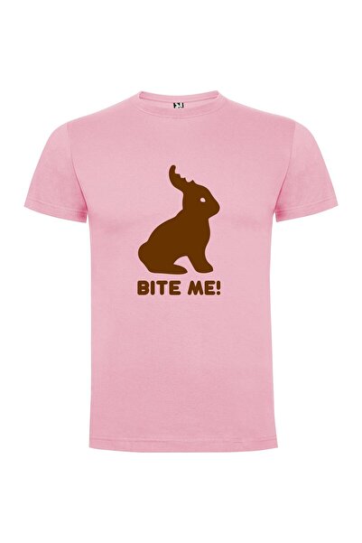 iLovePrints Bite Me Bunny Art Tshirt