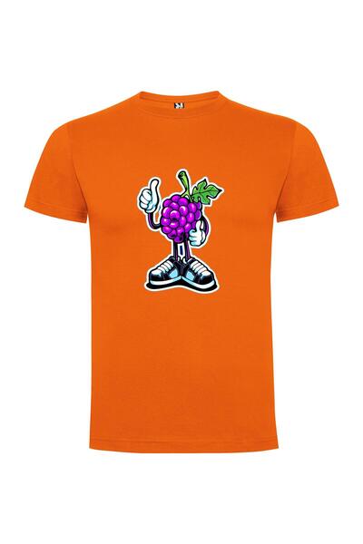 iLovePrints Purple Grape Mascot Marvel Tshirt