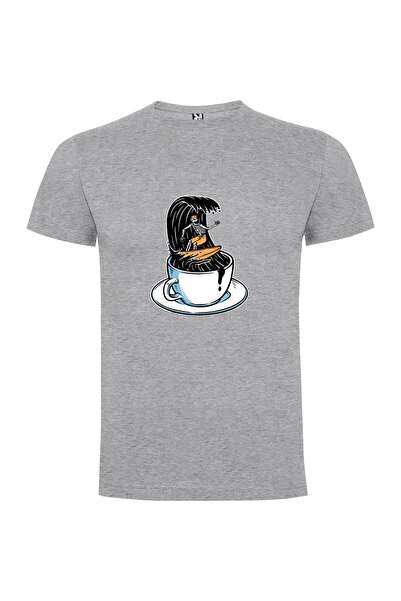 iLovePrints Coffee and Corpse Surfing Tshirt