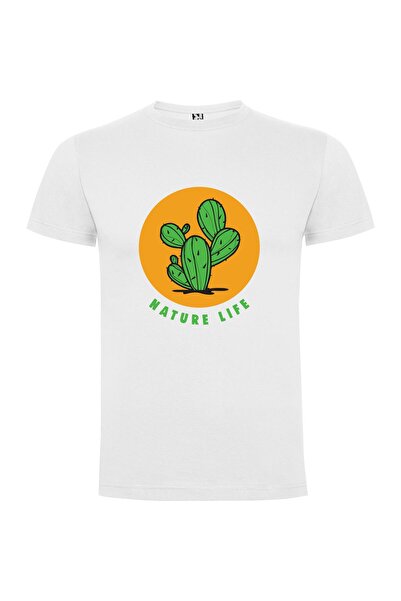 iLovePrints Green Cactus Life Tshirt
