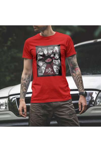 iLovePrints Akatsuki Characters Collage Tshirt