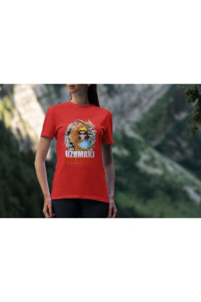 iLovePrints Uzumaki Naruto with Kurama Tshirt