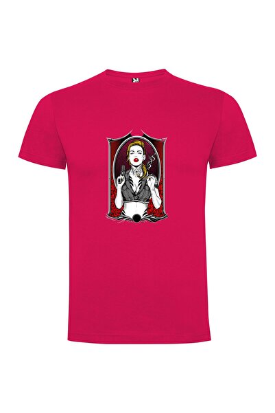 iLovePrints Gunsmoke Femme Fatale Tshirt