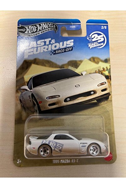 HOT WHEELS Fast and Furious Race-Off 5'li Araç Seti Civic EG, S2000, RX-7, Celica, Jetta HNR88 - 979P