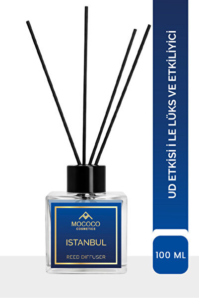 MOCOCO COSMETICS Parfum de cameră Istanbul cu bețișoare de bambus 100 ml – Di...