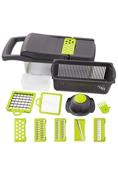OEM Razatoare Multifunctionala pentru Legume si Fructe, 7 Lame din Inox, Reci...