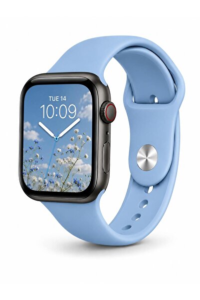 Miyole Apple Watch Uyumlu 4 5 6 7 8 9 10 Se 42 44 45 49 Mm Uyumlu Kordon Silikon