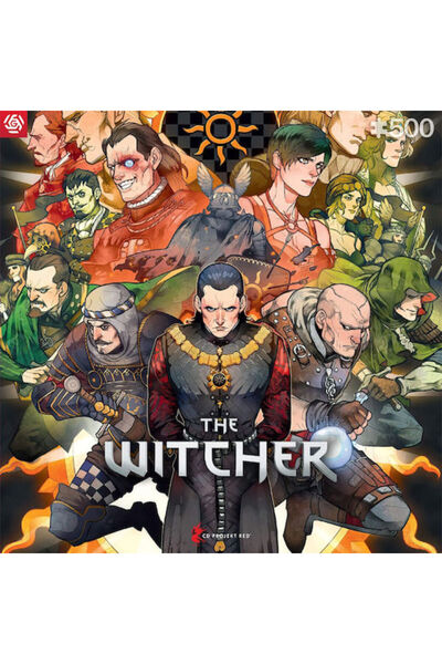 Good Loot The Witcher Nilfgaard Παζλ 2D 500 Κομμάτια Κωδικός: 44936