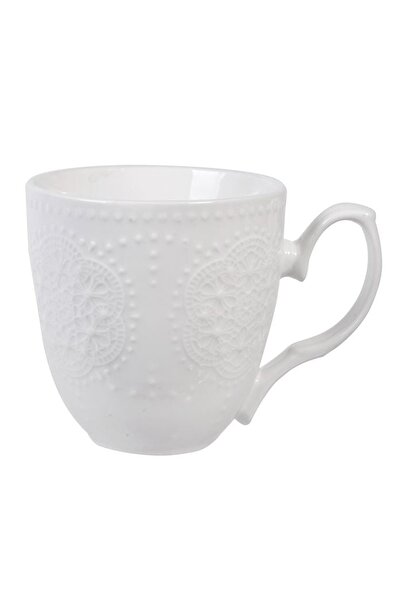 OEM Cană New Bone albă 350ml, pentru cafea și ceai