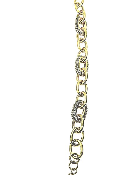 BIZZARO Brățară Luxury Placată cu Aur , Model asimetric , Lungime 17cm+3,5cm ...