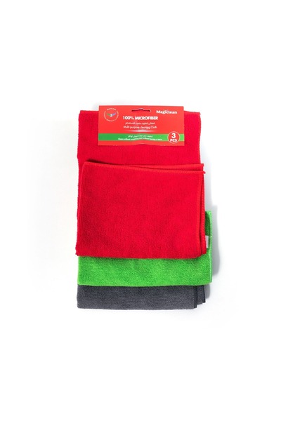 Magiclean 100% Microfiber Multipurpose Cleaning Cloth | 280 GSM High Absorben...