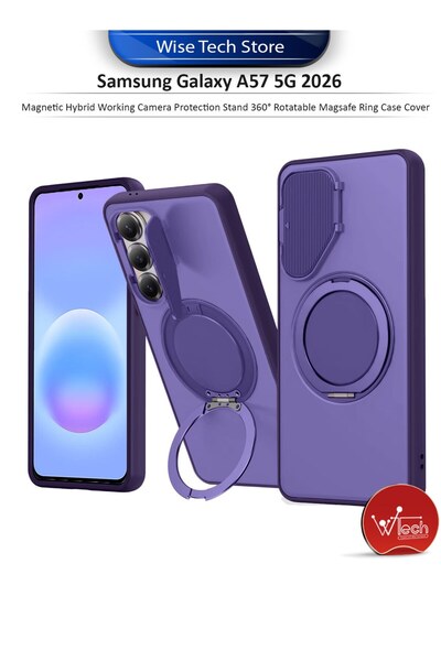 Wtech Samsung Galaxy A57 5G 2026 Magnetic Hybrid Working Camera Protection St...