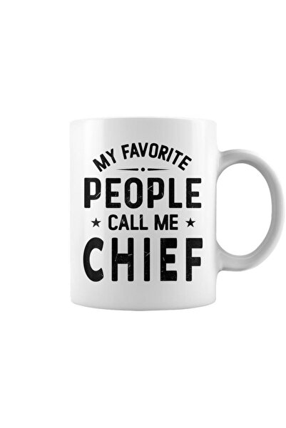 NASAQ My Favorite People Call Me Chief Chief Fathers Day Coffee Mug