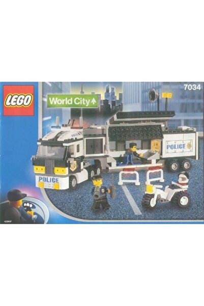 LEGO سيتي سيت 7034 شاحنة مراقبة