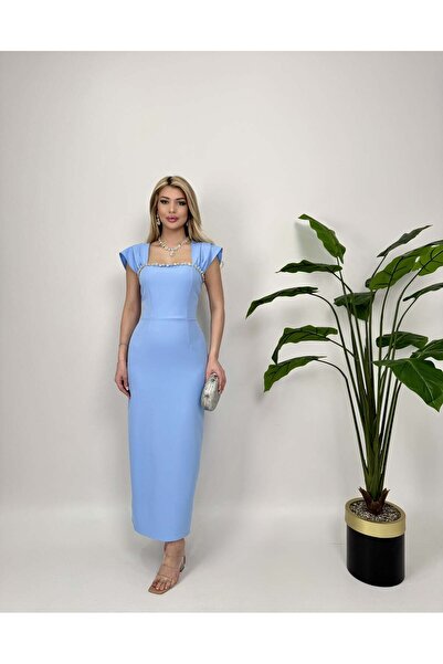 GENERAL Two-Way Dress |   Off-Shoulder with Soft Design and Embellished Acces...