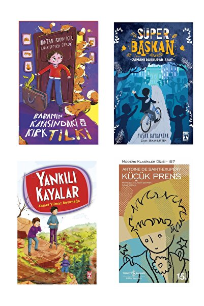 Timaş Çocuk 4-5-6.Sınıf Okuma Seti Süper Başkan Zamanı Durduran Saat Yankılı ...