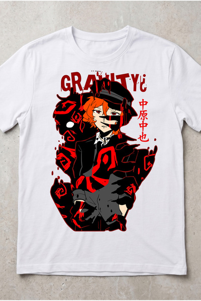 Silkensoul Bungo Stray Dogs Chuuya Nakahara Anime Printed Standard Fit Unisex...