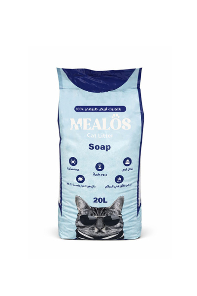 MEALOS Cat Litter with the Scent of Soap 20 L from Milos