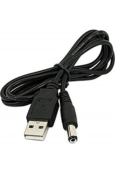 EBG Elektronik USB To Dc 5.5 2.1 mm Kalın Uç Güç Çevirici Adaptör Kablosu 80 ...