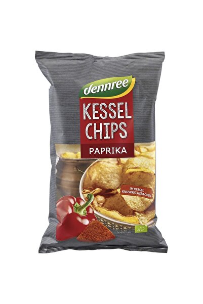 Dennree Chipsuri de cartofi cu boia,