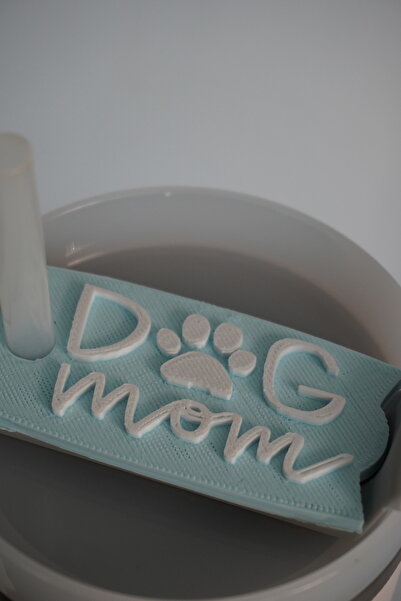 Freya Dog Mom Lid Compatible with Quencher Paw Love Thermos Lid