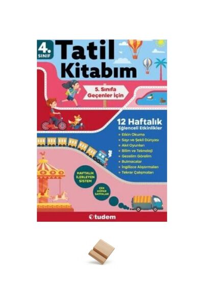 Günay Yayınları Günay Tudem Yayınları 4'ten 5'e Geçenler İçin Yaz Tatil Kitab...