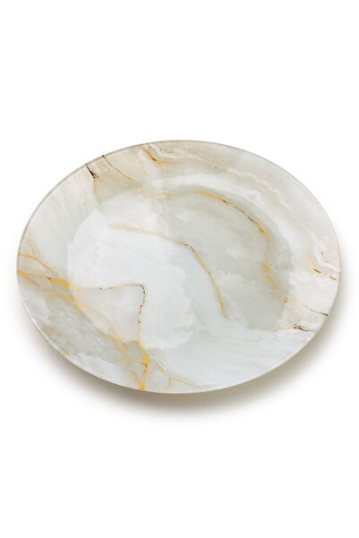 MONDEX Placă de sticlă Marbello MARBELLO 32.5x32.5x1.5 cm Transparentă 1 buc.