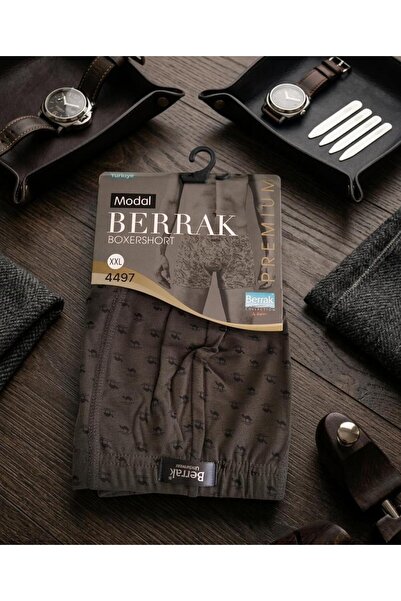 Berrak Underwear Desenli Boxershort(Tekli Satılır)