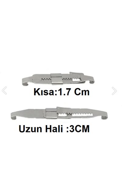 ORVİCA Paslanmaz Çelik Tırnak Batması Engelleyici , Batık Tırnak Çıkartıcı ( 1.7 Cm - 3Cm Arası Uyumlu )