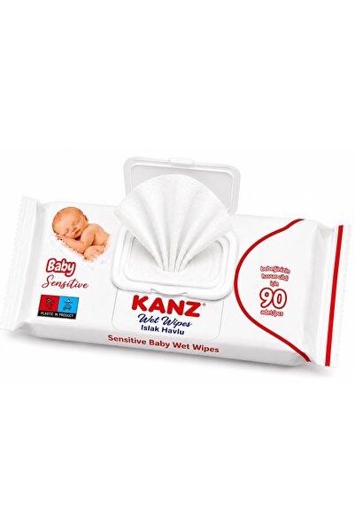 Kanz SENSİTİVE ISLAK HAVLU (90X24=2160 YAPRAK)