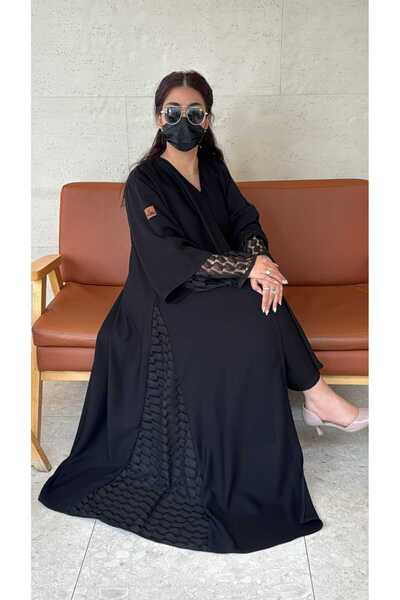 Karmen عبايه خواطر نص كلوش بتصميم أنيق وعصري