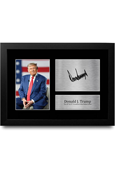 HWC Trading President Donald Trump Gifts Printed Signed Autograph Photo for P...