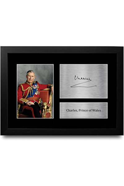 HWC Trading FR A4 Prince Charles Gifts Printed Signed Autograph Picture for R...