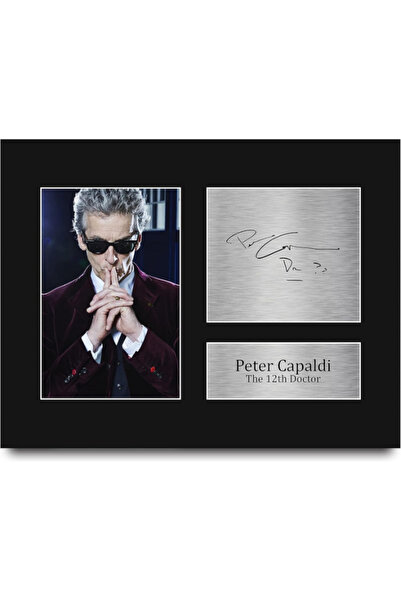 HWC Trading Peter Capaldi Dr Who Gifts USL Printed Signed Autograph Picture f...