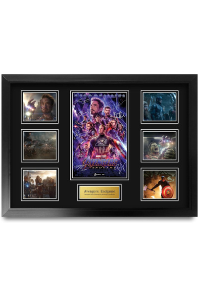 HWC Trading إطار عرض موقعات وتوقيعات الأبطال الخارقين A2 Avengers Endgame مطب...