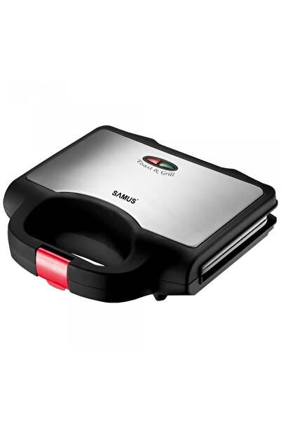 Samus STG-750BX 750W Aparat de făcut sandvișuri cu plăci de grătar și control...
