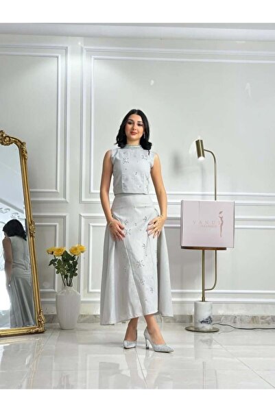 vanus fashion 7140 - midi evening dress