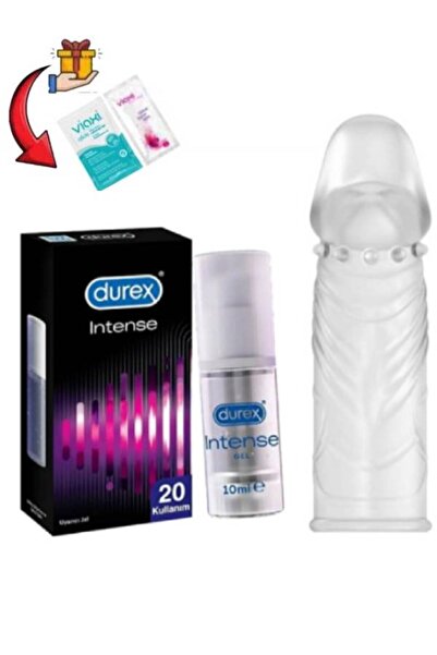 Durex İntense Kadınlara Uyarıcı Jel 20 Kullanımlık-20+ Kullanımlık Damarlı Pr...