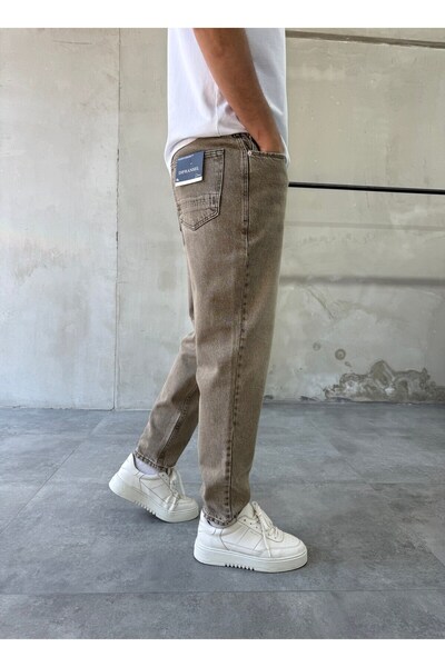 DIFRANSEL JEANS Blugi boyfriend din nurcă cu efect decolorat, în tendințe