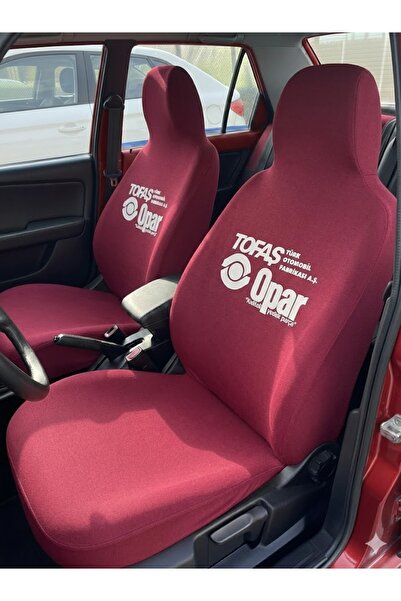 ZAFAKS Bordo Tofaş Opar Otomobil Servis Kılıfı Likralı Esnek Tüm Araç Modelle...