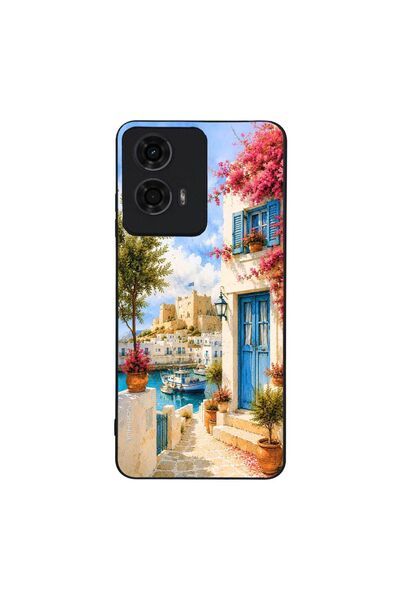 Sonique Θήκη Greek Island Muse Series για Motorola Moto G04 4G / Moto G04s 4G...