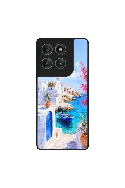 Sonique Θήκη Greek Island Muse Series για Motorola Edge 60 Pro 5G Αγκυροβόλι