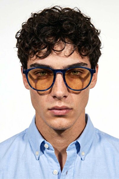 Bilge Karga Oriens Navy Orange Men's Sunglasses