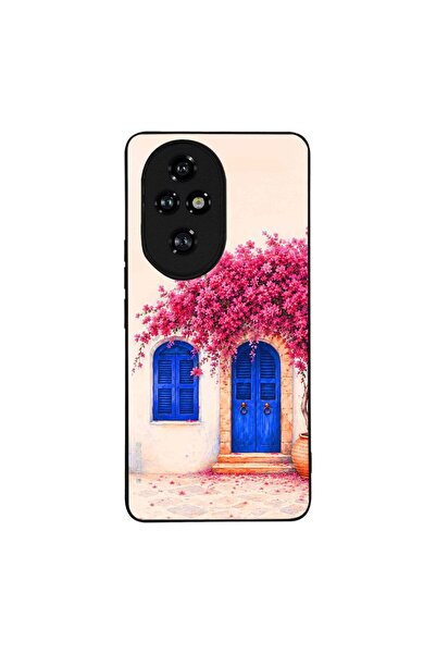 Sonique Θήκη Greek Island Muse Series για Honor 200 Pro 5G Ροζ Μπουκαμβίλια